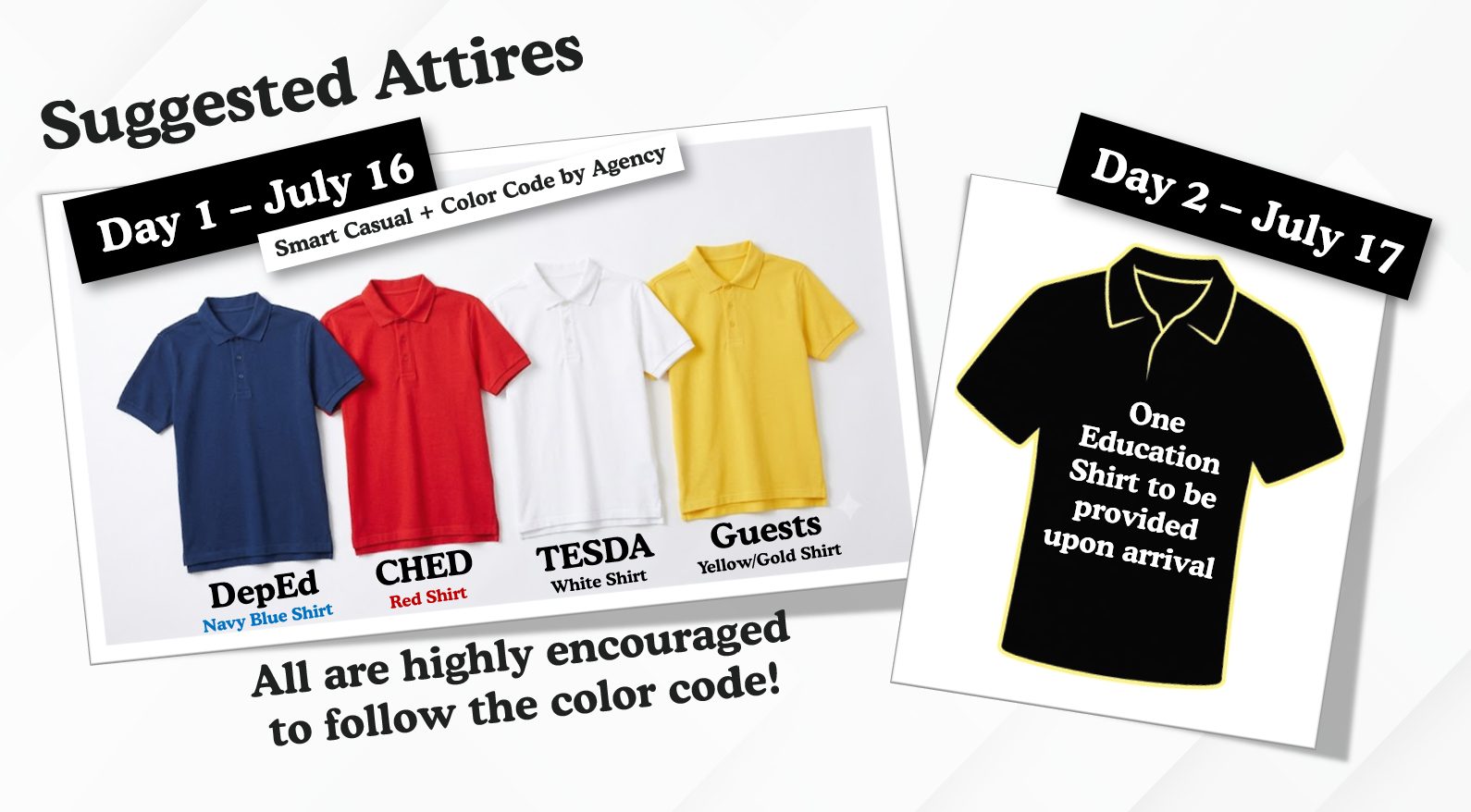 What's the dress code?
